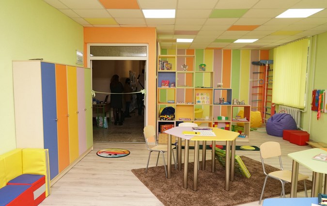 Resource room at AISU school