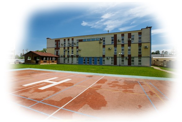 School on the left birch