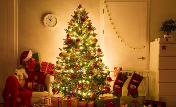 New Year's tree