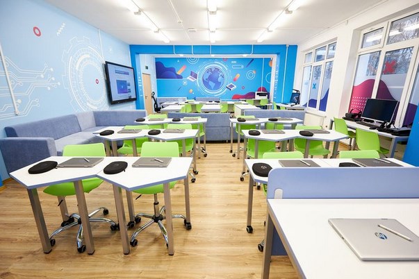 Modern school equipment, innovative equipment at school